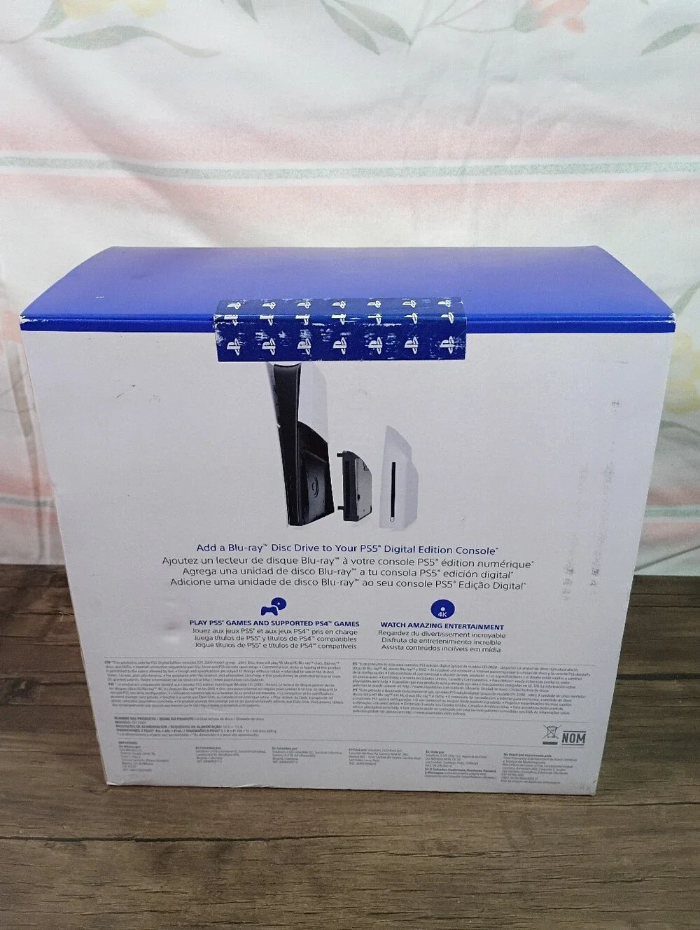 Sony Disc Drive for PS5 Slim Digital Edition Consoles - White (Read Desc.)